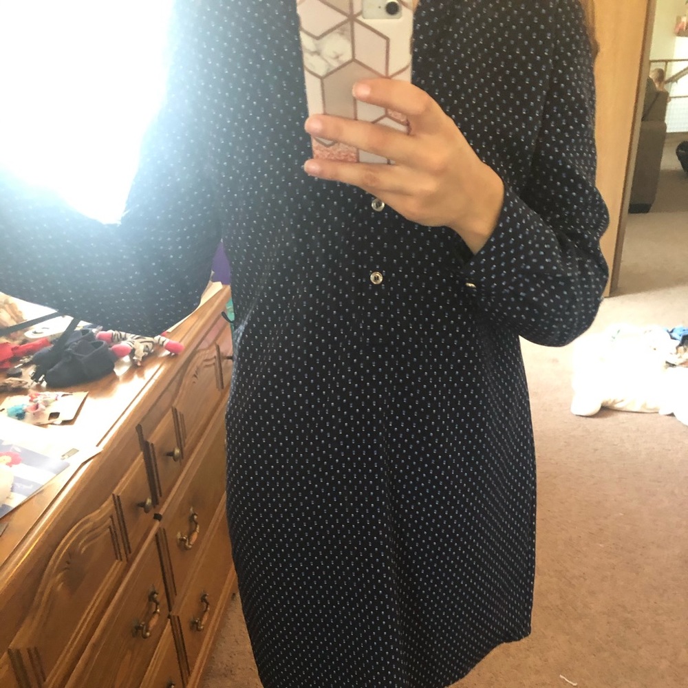 The Limited Vintage belted shirt dress